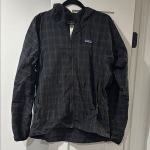 Patagonia Black Plaid Jacket